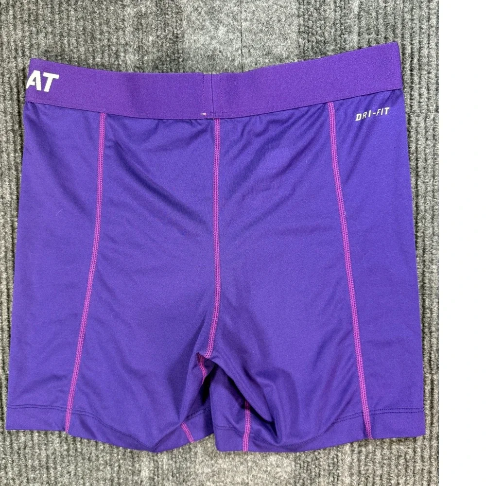 Nike Pro Combat Dri-FIT Compression Shorts Womens Med Purple Training 5